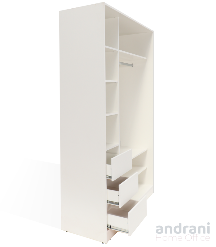 Dulap 2 secțiuni și sertare