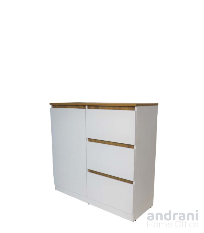 Comodă Eterna 3 sertare, 1 ușă