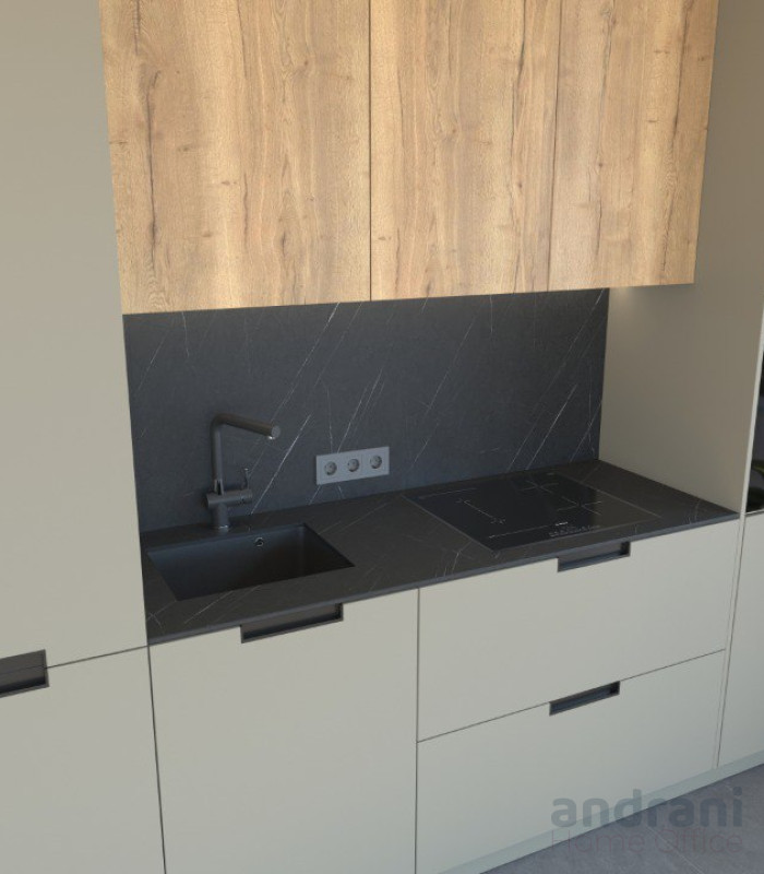 BUCĂTĂRIE DE SERIE — COMPACT WOOD HOME