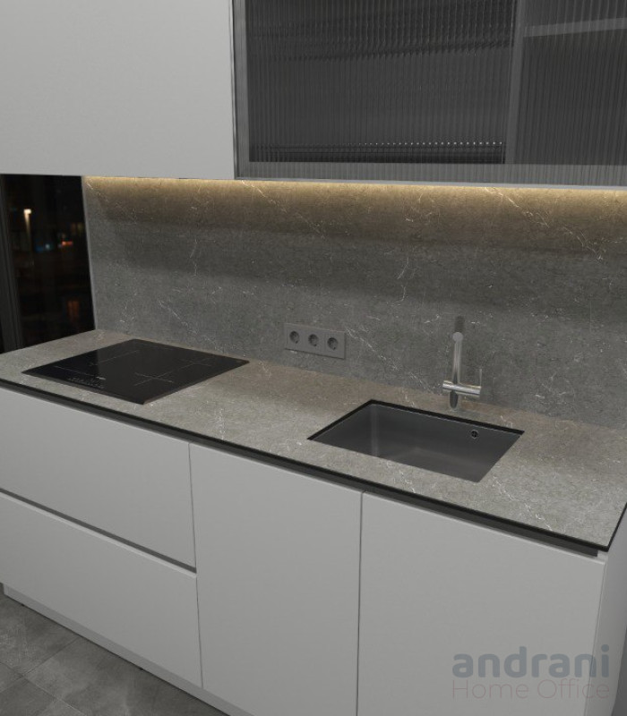 BUCĂTĂRIE DE SERIE — WHITE STONE HOME