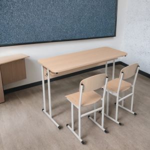Set mobilier scolar dublu