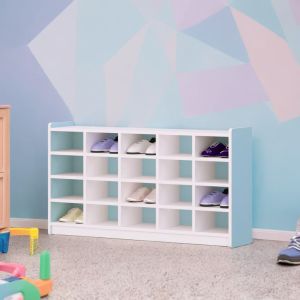 Etajeră „MultiStep” pentru încălțăminte – 4 nivele, 20 de secții