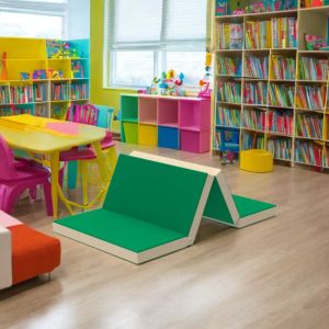 Saltea pliată gimnastică pentru copii