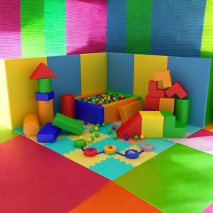 Set Softplay Constructorii veseli