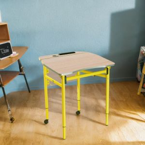 Banca mobilă anti-scolioză cu cadru rotund