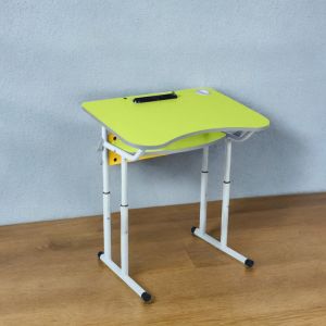 Banca individuala cu unghiul de inclinare reglabil, pe carcasa rotunda