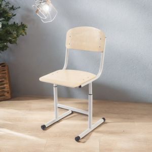 Scaun școlar reglabil cu carcasă rotundă